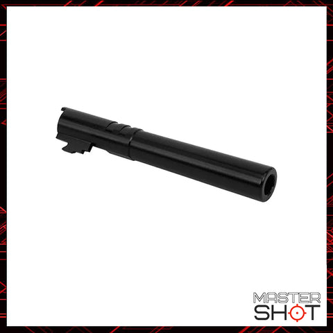 Airsoft Masterpiece 5.1 Threaded Aluminum Outer Barrel (Chrome) for Hi Capa 5.1