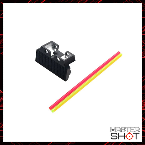 CowCow Rear Sight (Fiber) for Hi Capa 5.1