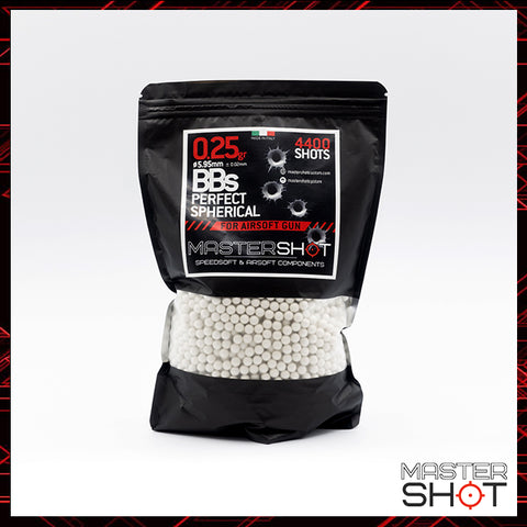 MasterShot BBs Perfect Spherical 0.25gr