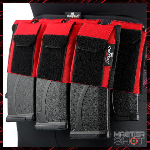Cubysoft Thunder Mag Pouch Red | AR 4+3
